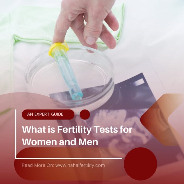 Nahal Feature Image | What is Fertility Tests for Women and Men | Infertility Test Guide